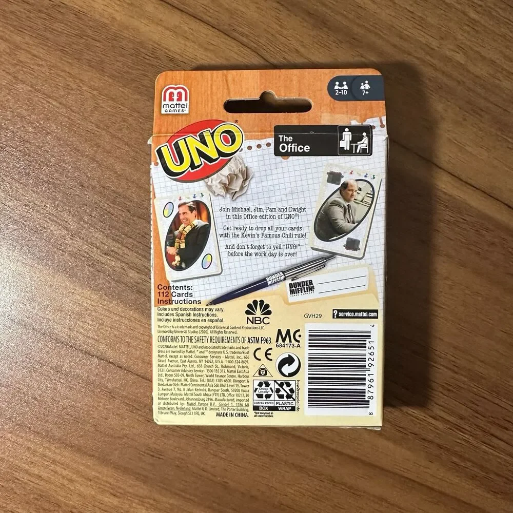 The Office Uno Card Game